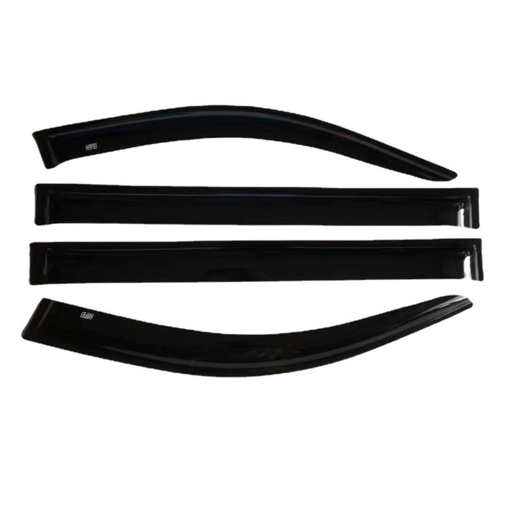 Hafei Luzun Acrylic Rain Deflector Eyebrow - Car Exterior Rain Shield Modifier