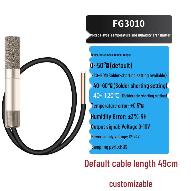 

Metal Explosion-Proof 0-10V Temp & Humidity Transmitter