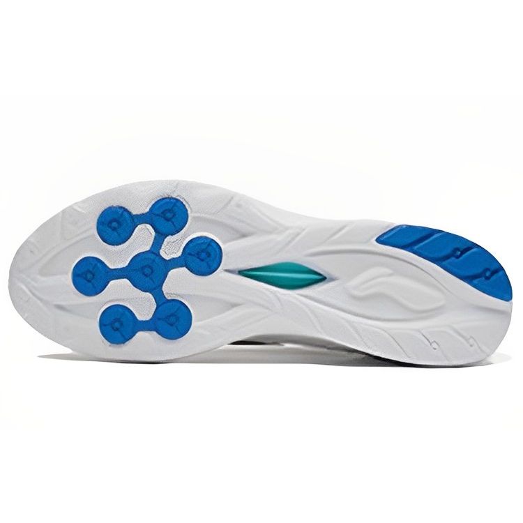 Li-Ning Lightweight LS One-Piece Woven Reflective Trendy Breathable Low-Top Sports Casual Shoes Men sneakers White Blue AGLS087-3