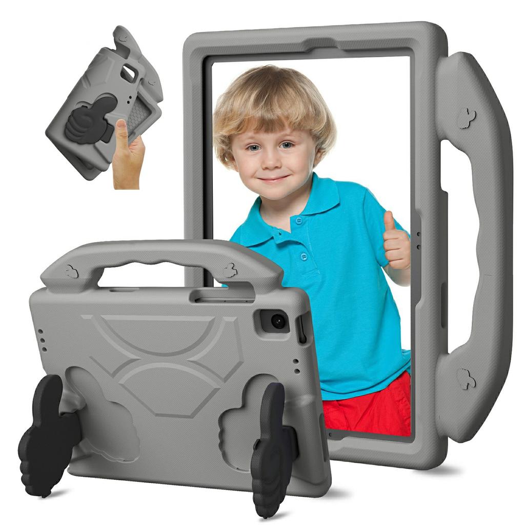 For Samsung Galaxy Tab A9+ Case Ultra-Soft EVA Thumb Kickstand Tablet Cover