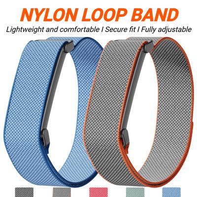 Pulseira de Relógio Esportivo Para Google Fitbit Air Pulseira Banda Nylon Respirável Compatível com Vários Relógios Rastreadores de Fitness