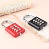 8 Digits Password Code Combination Padlock Zinc Alloy Suitcase for Luggage Travel Smart Lock Keyed Anti-thieft