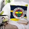 F-F Fenerbahce Federa Lusso Quadrata Camera da Letto Divano Cuscino Comfort per il Tempo Libero Auto Soggiorno Decorazione Casa