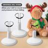2Pcs Action Figure Stand Plastic Doll Display Stand Doll Bracket Support Adjustable Doll Stand For Fits 15-60Cm Bear Dolls Toy