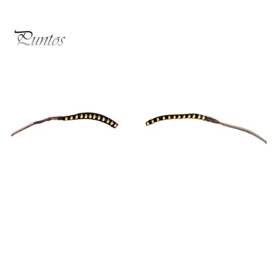 

Світлодіодні вії Чарівна Унікальна світлова підводка для повік Хеллоуїн Сяюча стрічка для повік для вечірок Нічні клуби Бар жовтий