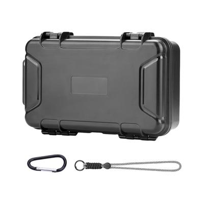 Small Travel Case for POCKET 4P Camera Accessories with Rigid Shell Body, Wrist Cord and Carabiner Clean Daily Storage and Road Carry Use