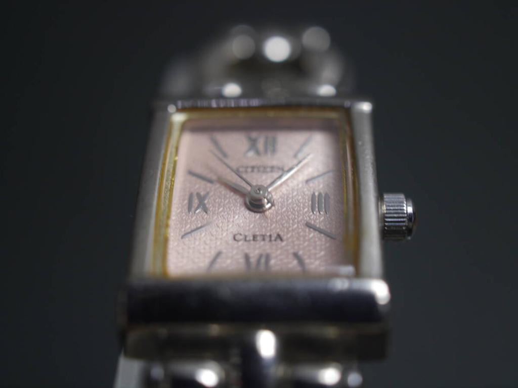 Citizen Женские кварцевые квадратные часы CLETIA AC998 3 стрелки 5431-H29654