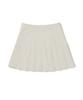 CLOVE [26Ss Clove] Classic Pleated Button Skirt (Light Beige)