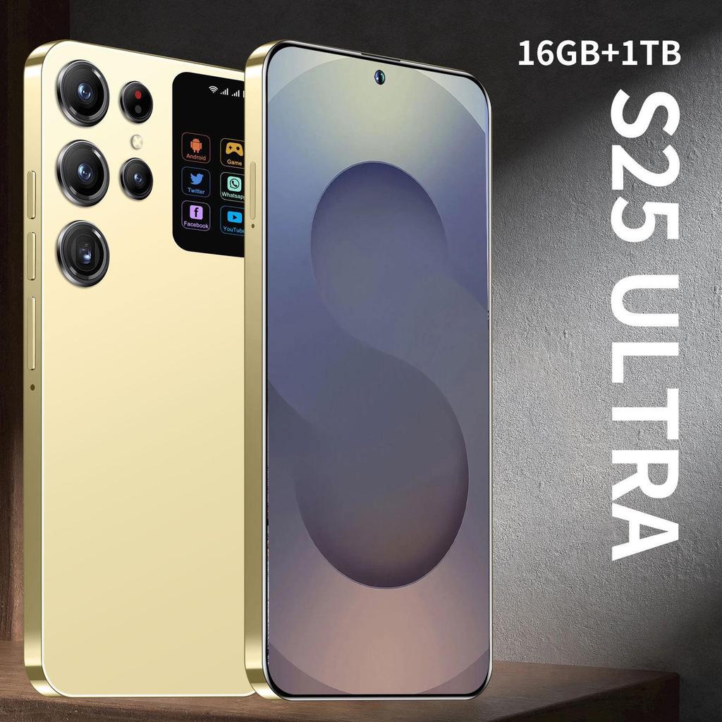 S25 Ultra Smartphone - 7.3-Inch HD Screen, Android, 2GB+16GB
