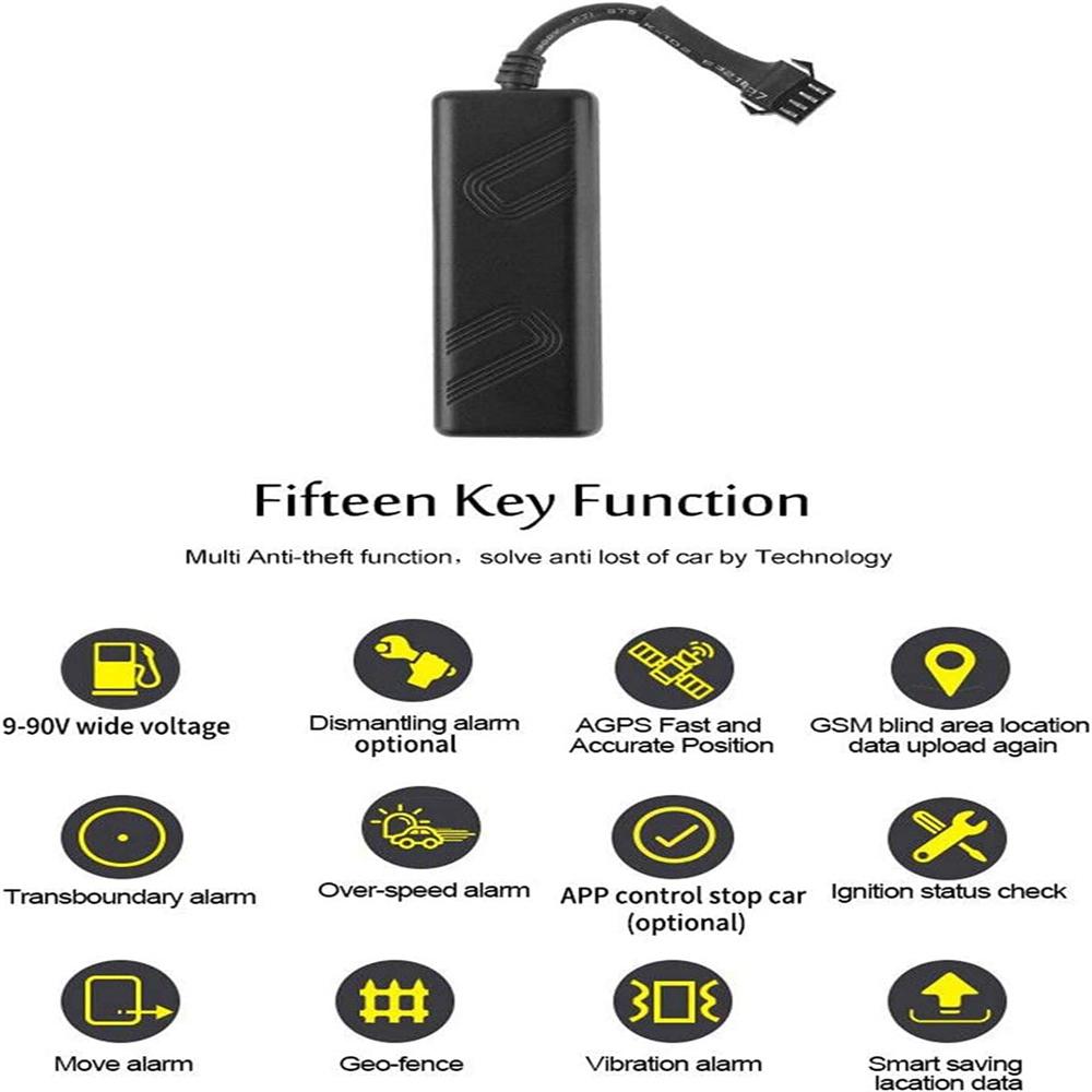 Car GPS Tracker GPS/GPRS Real-Time Tracking Device Vehicle Anti-Lost Locator For Trucks Motorcycles 9V-90V Acesssories