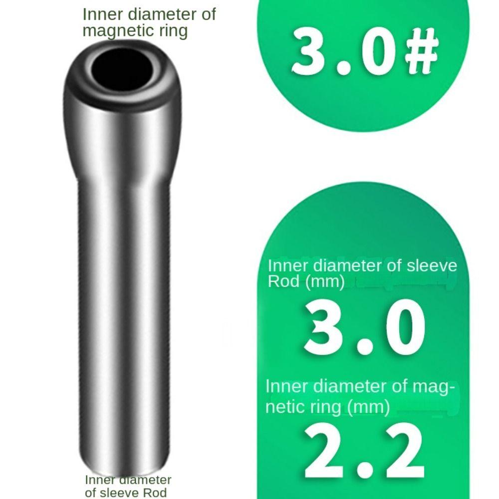 2.8mm-4.6mm Chinatrust Ceramic Ring Stainless Steel Tip Repair Kit  Fishing Rod Repair