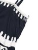 2026 Ethnic Resort Style Spaghetti Strap Dress - European & American Ruched Bandeau Mini Skirt