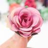 10/20Pcs 3.5cm Mini Rose Artificial Flowers Heads for Home Decor Garden Wedding Decoration Fake Flowers DIY Craft Accessories