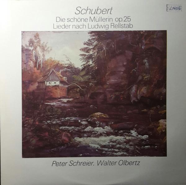 

LP Record SCHUBERT, WALTER OLBERTZ, PETER SCH - Die Schone Mullerin Op. 25, Lieder 826218219 Eterna 1972 German Dem Classical Used