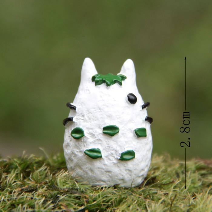 Cartoon Mein Nachbar Totoro Winter Szene Harz Garten Dekoration Für Diy Miniatur Landschaftsgestaltung