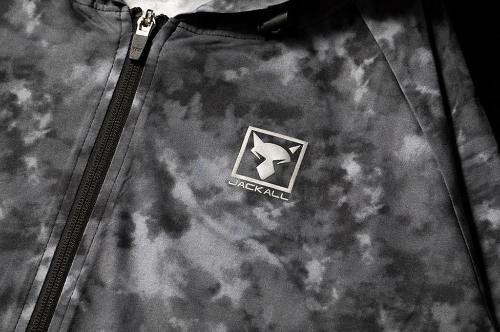 JACKALL Hydry Summer Hoodie Zip Up Gray Size S