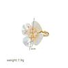 Pearl Ring Niche Retro High-end Flower Light Luxury Niche Ring Cool Style Elegant Accessory