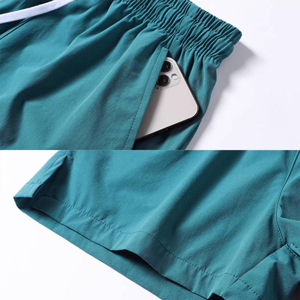 Sweatpants Men's Ice Silk Quick Dry Running Shorts Summer Stretch Fitness Basketball Pants