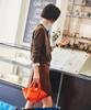 Beanpole Accessory Better Micro Nylon Tote Bag Orange