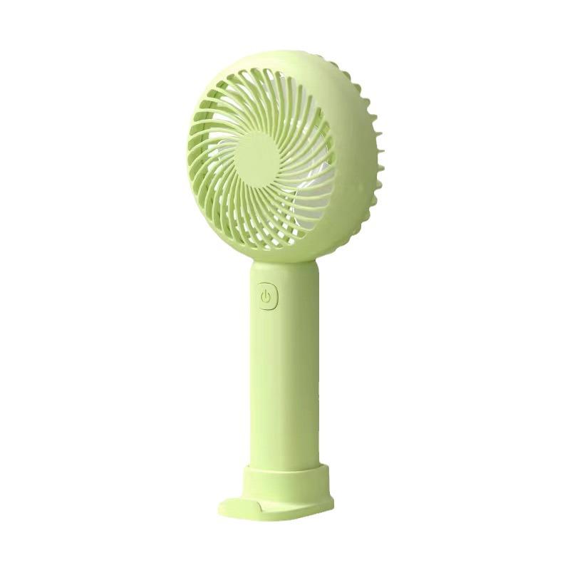 USB Rechargeable Silent Mini Fan F1: Handheld & Desktop Strong Wind Student Fan