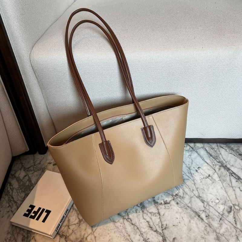 New oversized shoulder bag, female student versatile fashion trend, high-end textured handbag