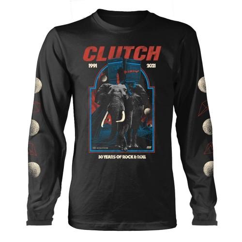Clutch Unisex Adult Elephant Long-Sleeved T-Shirt