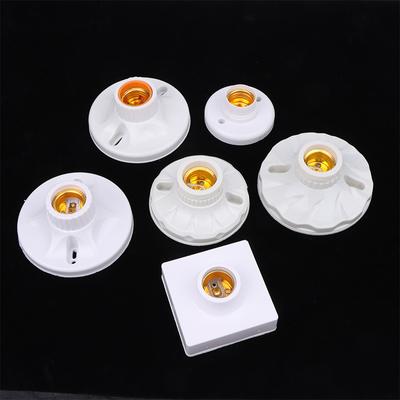 Innovative And Practical E27 Lamp Holder High-Temperature Resistant Bulb Holder Ceramic Lamp Bulb Socket Lamp Base