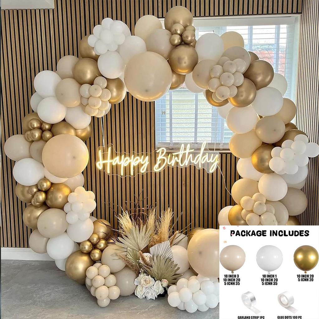 Forest Series Green Balloon Chain Set Children'S Birthday Theme Party Decoration Jungle Arrangement Balloon