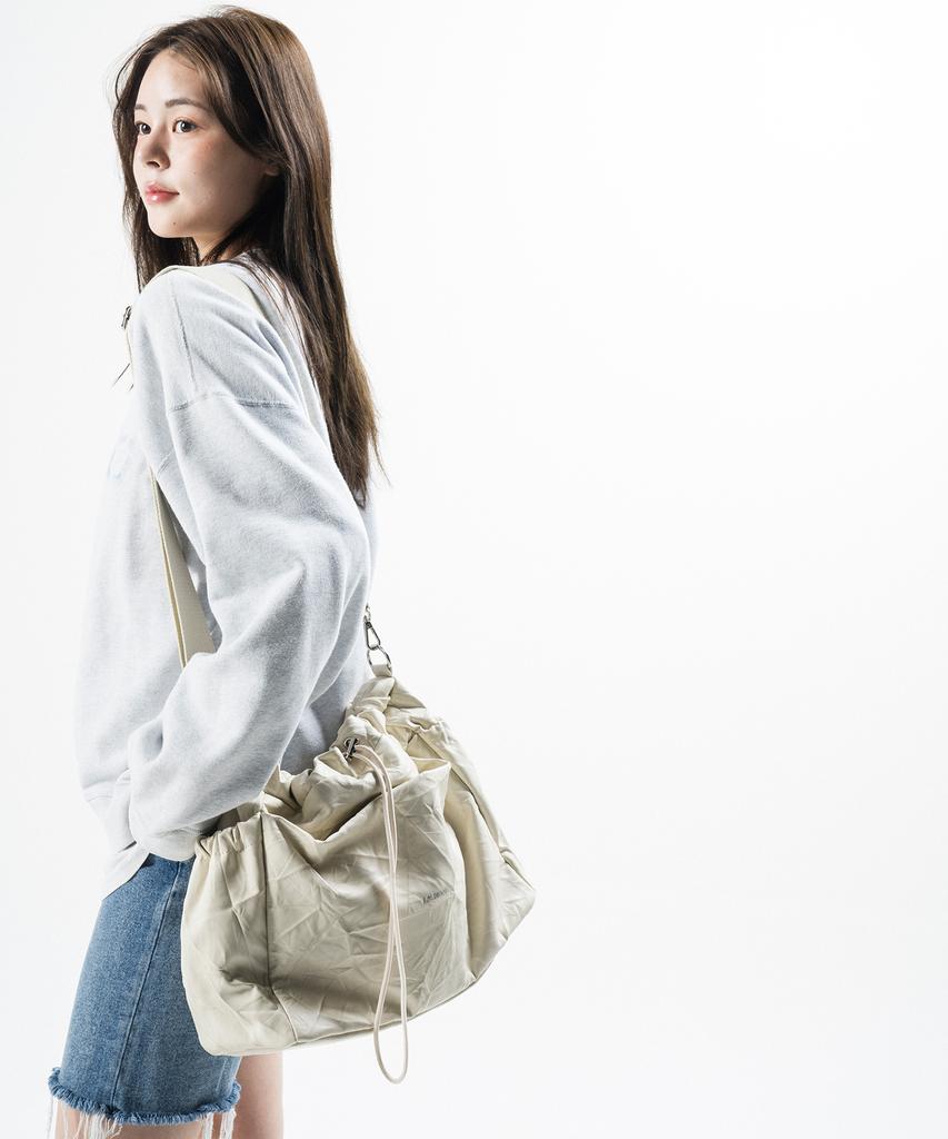 Lemine String Big Messenger (Cream)