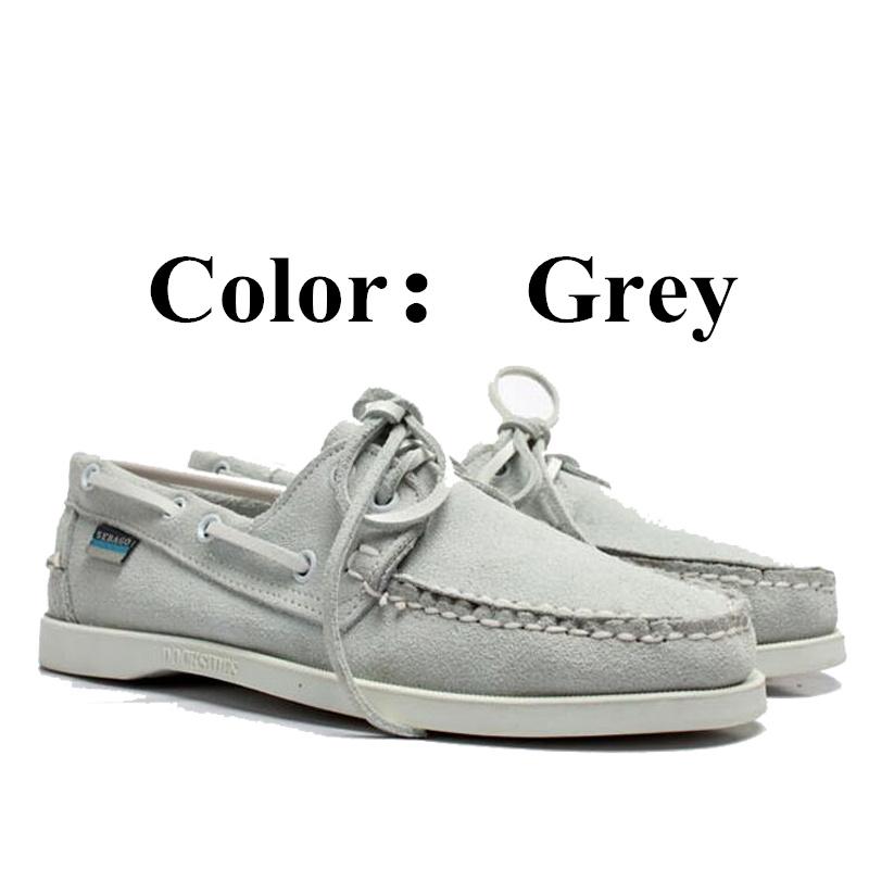 Pánská Námořnická Obuv Pánská Dámská Docksides Z Nubukové Kůže Ležérní Lodní Boty Mokasíny Baleríny Pro Muže Ženy X102