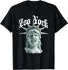 Zoo York Statue of Liberty Gritted Gold Grillz Hip Hop T-Shirt