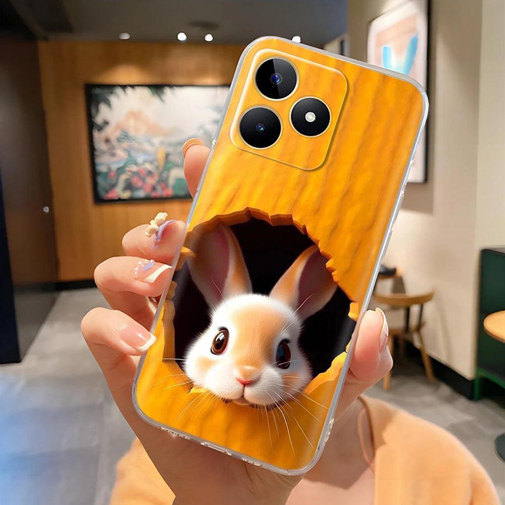 For Realme C53 Phone Case Realme C51 Full Protection Back Cover For Realme C53 Case C51 Soft Silicone Protector Shell Fundas