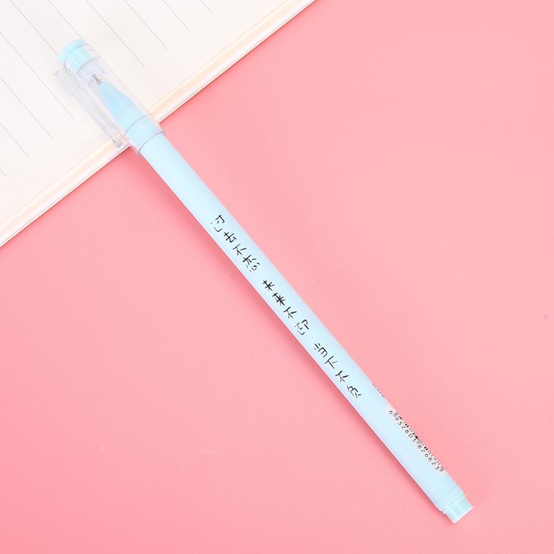 10 Pcs Text Neutral Pen Fluent Writing Suitable for Office Work, Brushing Questions, Signing Writing, Diaries, Notes, Student Classroom Prizes, Frie