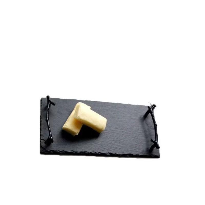 Abay Rectangular Slate Serving Plate