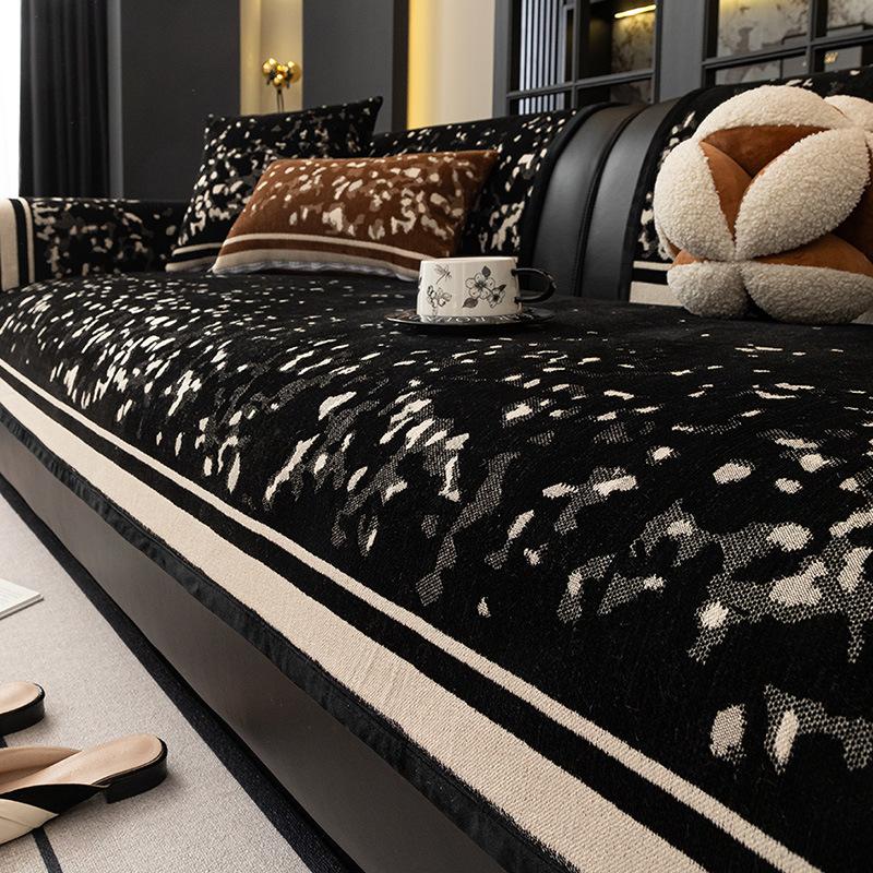 

Универсальная подушка для дивана «Четыре сезона», противоскользящая, многофункциональный чехол для дивана, подушка для сиденья в стиле легкой роскоши, полотенце для спинки, машинная стирка 70 X 70cm