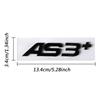 3D Aluminum For T01 AS3 AS4 AS5 AS6 AS7 AS8 AS3+ AS4+ AS5+ AS6+ AS7+ AS8+ Letters Emblem Car Rear Trunk Decoration Logo Sticker 01T
