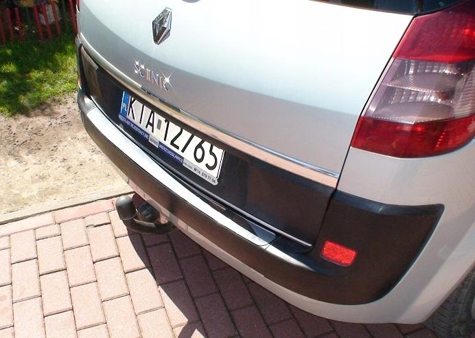 Renault Scenic Ii, Grand - Chrome Strip On Tailgate