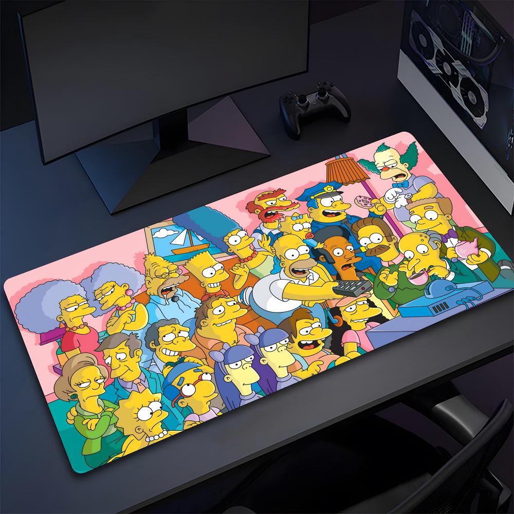 Homer The Simpsons Mouse Pad High Quality Natural Rubber Mouse Pad The Most Professional Washable Laptop Mouse Pad