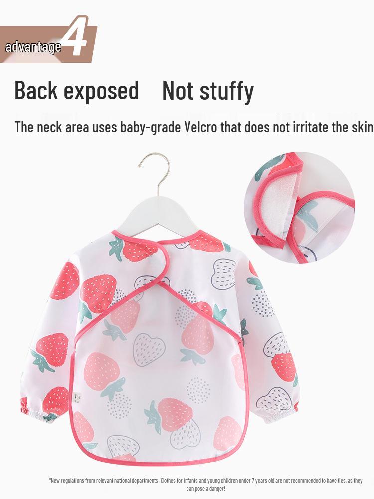 Waterproof Baby & Toddler Smock for Eating - Unisex, Dirt-Proof Bib Apron