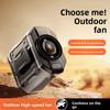 Portable Waist Fan With Led Display For Outdoor Cooling And Highspeed Power
