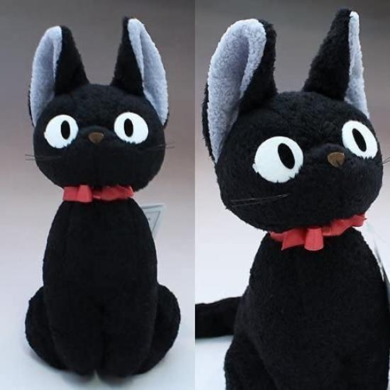 Studio Ghibli Delivery Service Jiji Plush Height K6382 Kiki's Toy, Medium, 21cm,