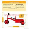 Kindergarten Tricycle for Kids 2-8 - Outdoor Toddler Pedal Bicycle with Parent-Child Feature