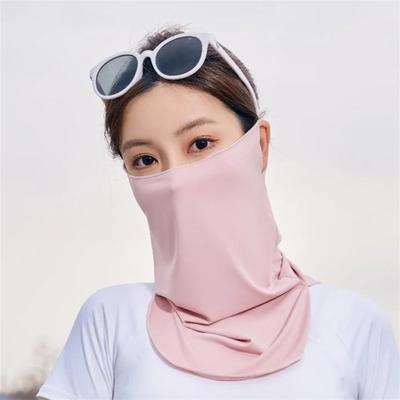 Ice Silk Ice Silk Bandana Breathable Cycling Balaclava Windproof Face Cover Scarf  Men Women