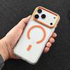 Applicable To Apple iPhone11promax Magnetic Mobile Phone Case 1111 Transparent Metal Frame Two-in-one Three-star S11u