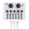 Studio Record V8 Sound Card Audio Mixer External Sound Card Convenient Mic Sound Card  PC Computer