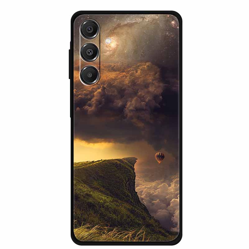 For SAMSUNG GALAXY A37 A57 5G Case Original Soft Silicone TPU Phone Cases Cover Samsung A57 A37 5G Fashion Protector Planet Capa