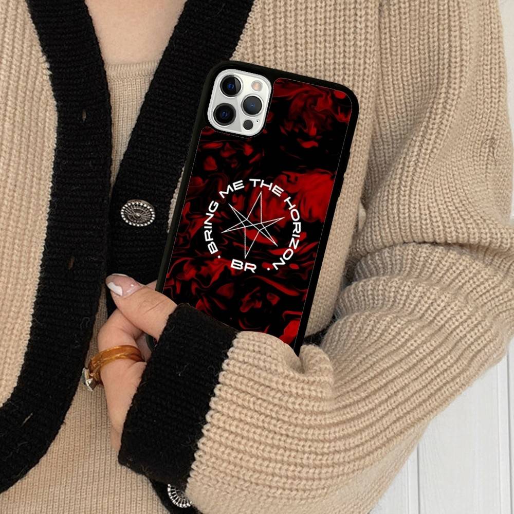 B-Bring M-Me The B-BMTH H-Horizon Phone Case For Iphone 11 12 13 14 15 Pro Max 17 16 Plus Hard PC+TPU Back Cover
