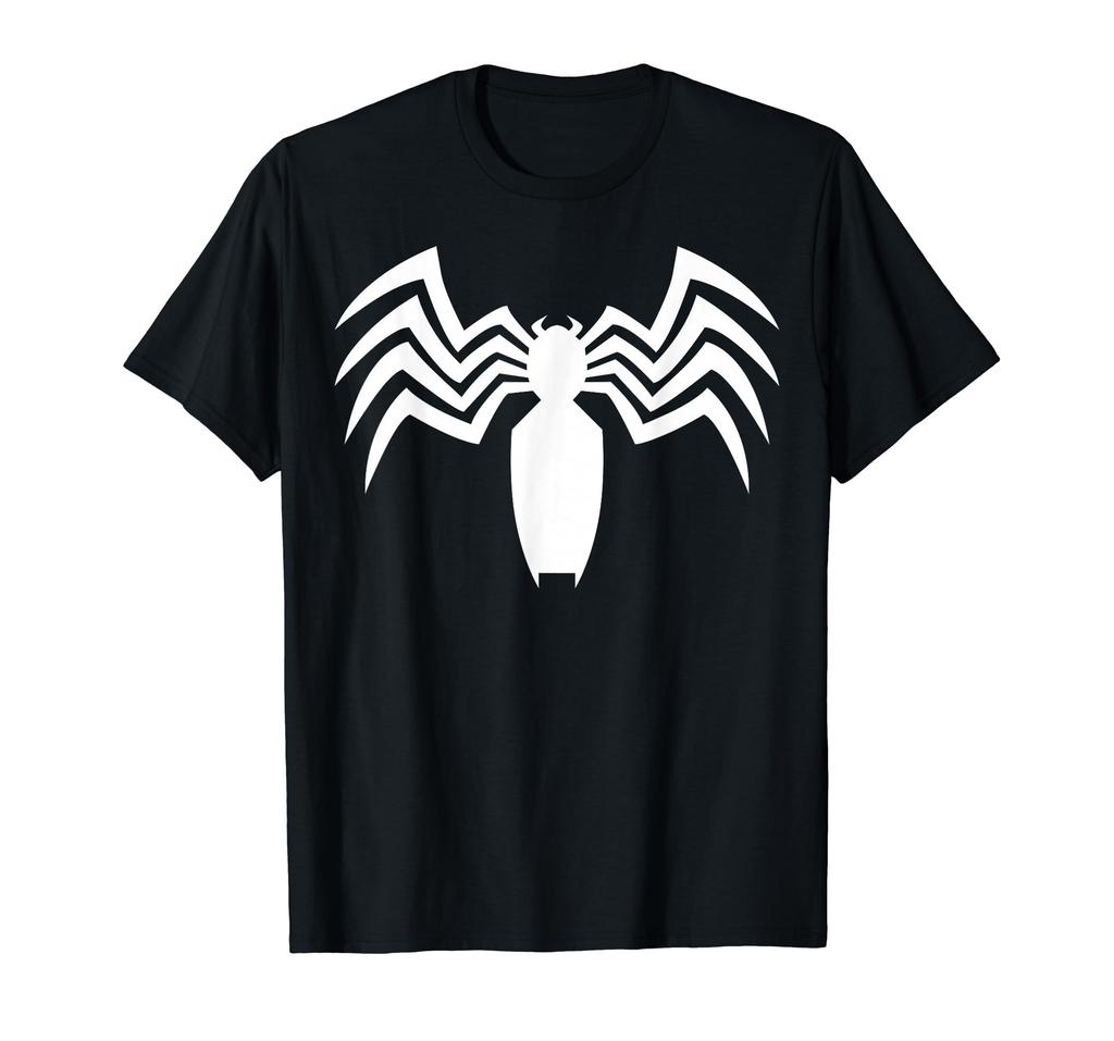 Marvel Comics Retro Classic Venom Spider Logo T-Shirt
