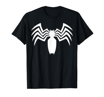 Marvel Comics Retro Classic Venom Spider Logo T-Shirt