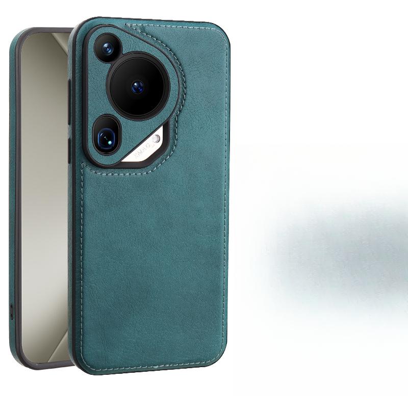 Suitable for Huawei Pura70ultra Mobile Phone Case Leather P70 Full Coverage 70pro + Business Men's Anti-fall Leather Case